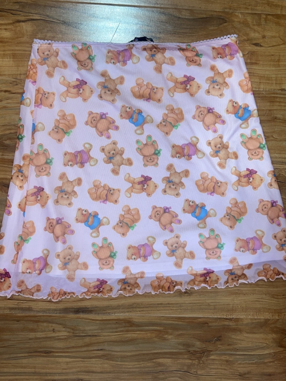 dELiA*s Pink Teddy Bear Print Skirt